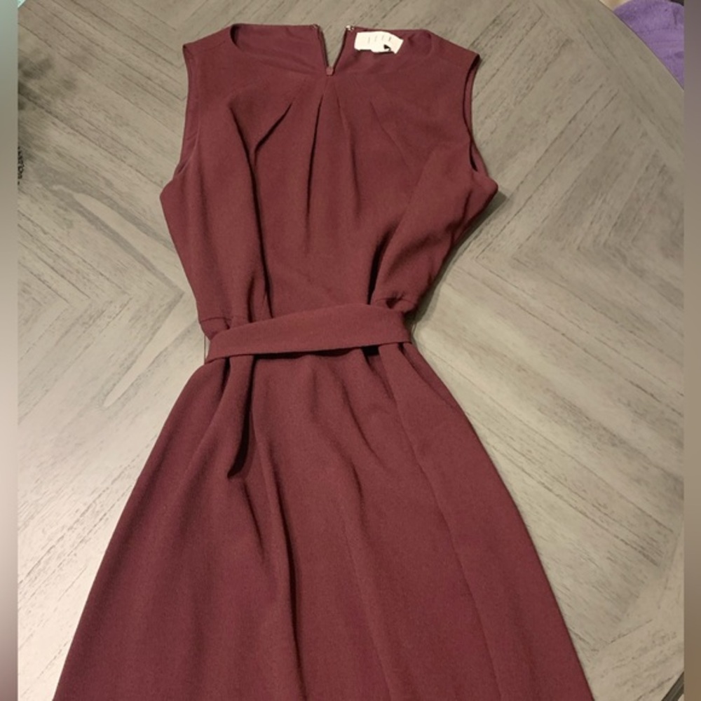 Elle Deep Purple Long Dress - Picture 5 of 6